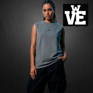 Remera Sin Mangas VS Circle Logo Gris Urbano - VSRSM-2321