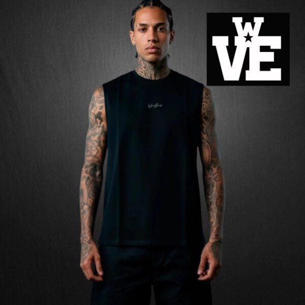 Remera Sin Mangas VS Sign Black - VSRSM-2320