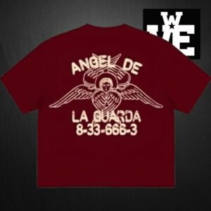 Remera Rexy TEOD Angel de la Guarda Bordó
