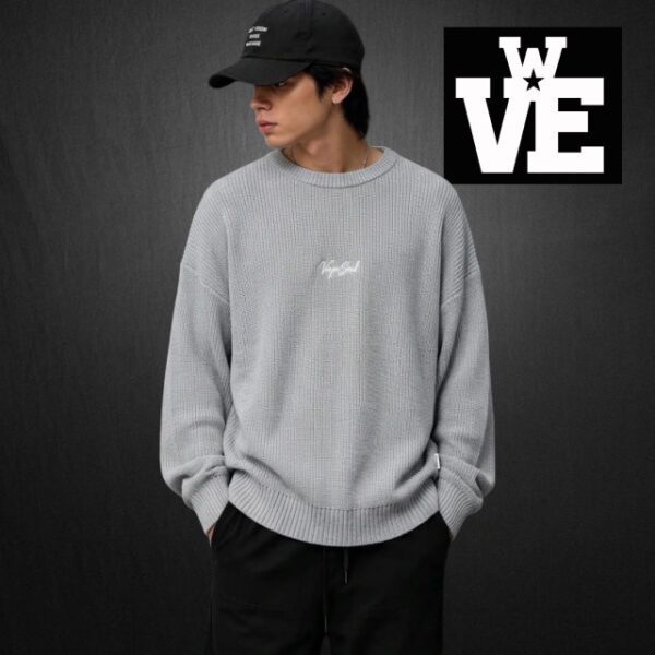 Sweater VS Script Gris - VSSW-2644