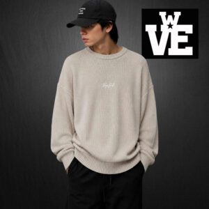 Sweater VS Script Beige - VSSW-2643