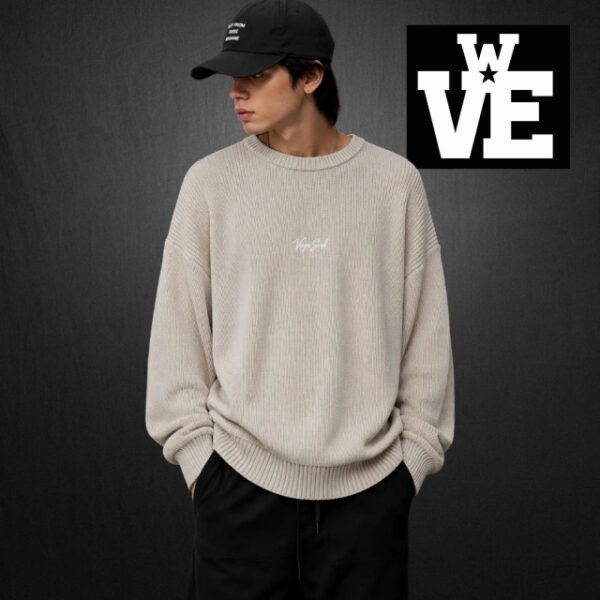Sweater VS Script Beige - VSSW-2643