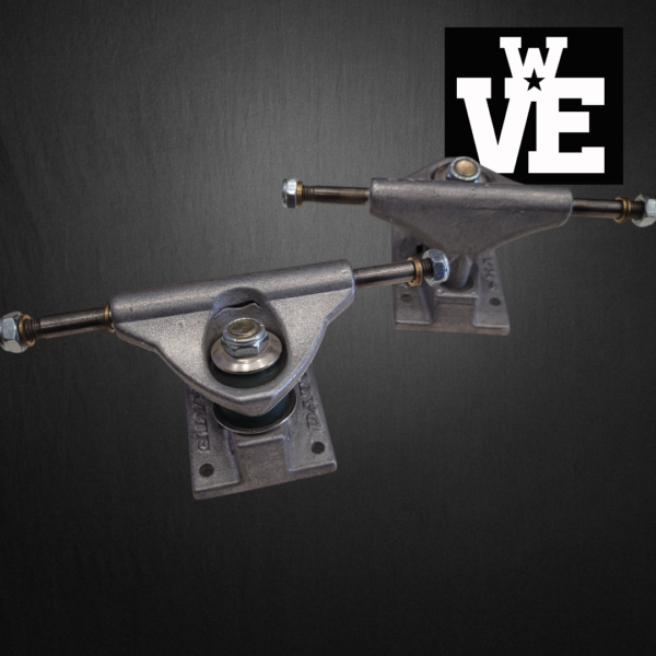 Par de trucks de aluminio 85mm para penny board marca Dater