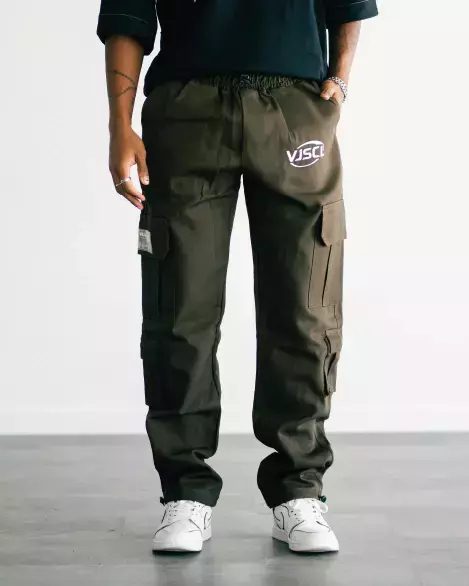 Pantalón Cargo Gabardina VS VJS Green - VSPC2GOZ-0004