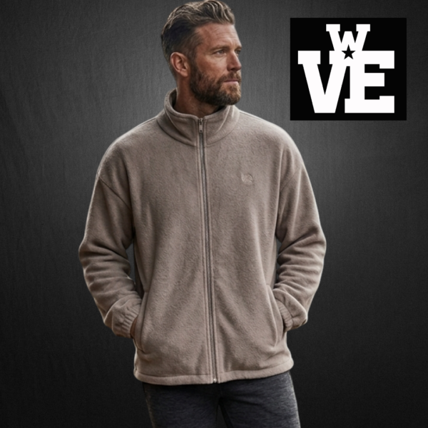 Campera Polar circle vieja scul (2) Campera Polar Vieja Scul Circle - Gris